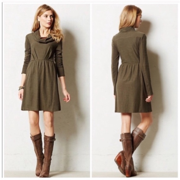 Anthropologie Dresses & Skirts - Saturday Sunday Alcott Cowl Neck Dress